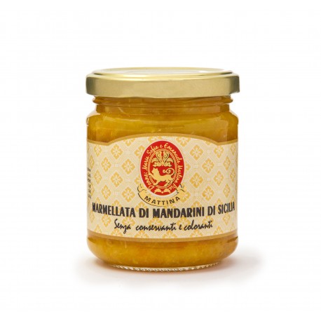 MARMELLATA DI MANDARINI DI SICILIA GR 200