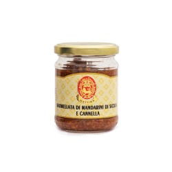 MARMELLATA DI MANDARINI DI SICILIA E CANNELLA GR 200