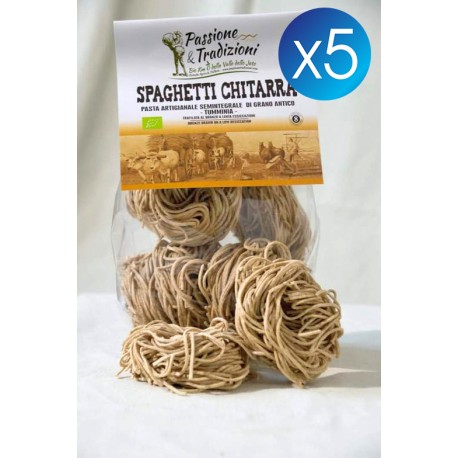 Spaghetti Chitarra semi Integrali di Tumminia Bio Passione & Tradizioni