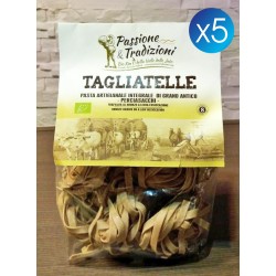 5 Pacchi Tagliatelle Integrali Perciasacchi Bio Passione & Tradizioni