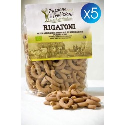 5 Pacchi Rigatoni Integrali Perciasacchi Bio Passione & Tradizioni